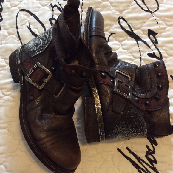 Felmini Targoff Cognac Ankle Boots - Picture 8 of 9